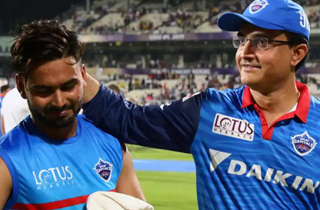 Sourav Ganguly on Rishabh Pant