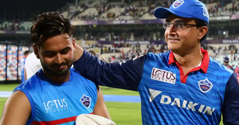 Sourav Ganguly on Rishabh Pant