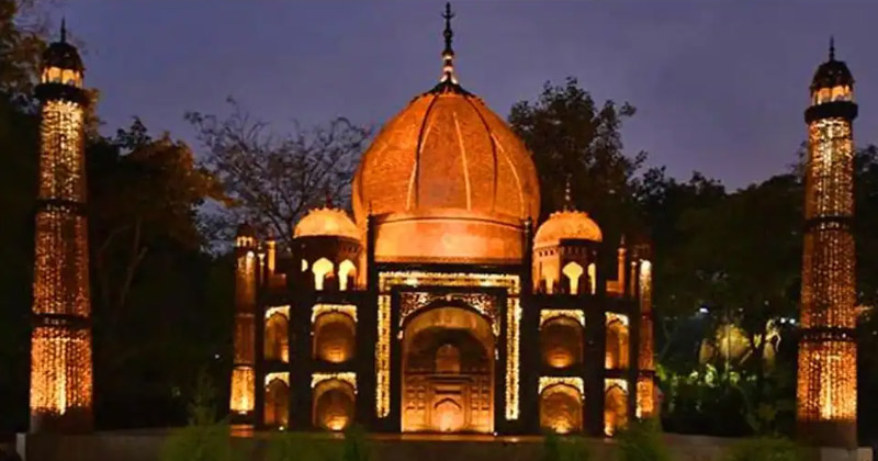 Taj Mahal Replica | Noida Waste Theme Park