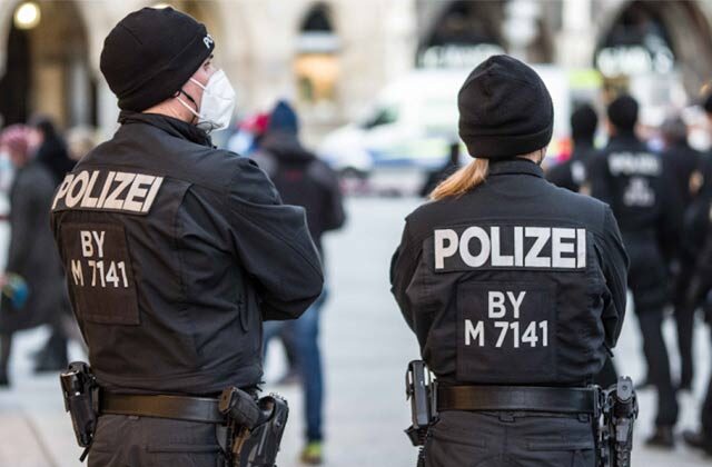 German police personnel | Germany Arrests Russian Scientist for Spying