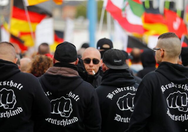 rise in far right extremists in Germany
