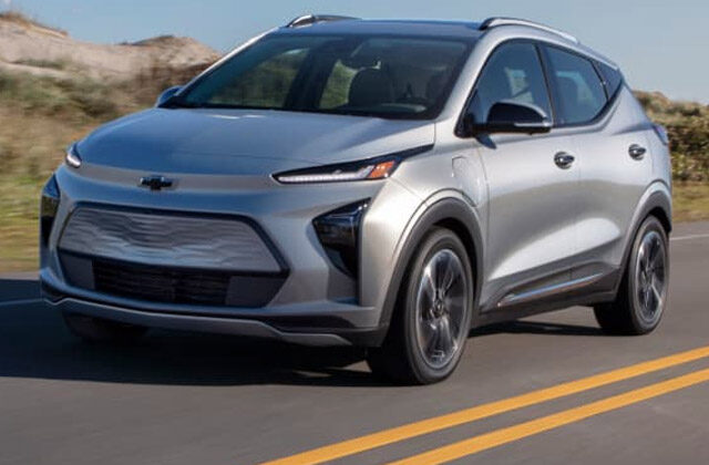 Chevrolet electric cars