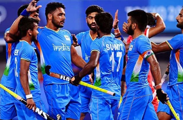 Indian men hockey Team