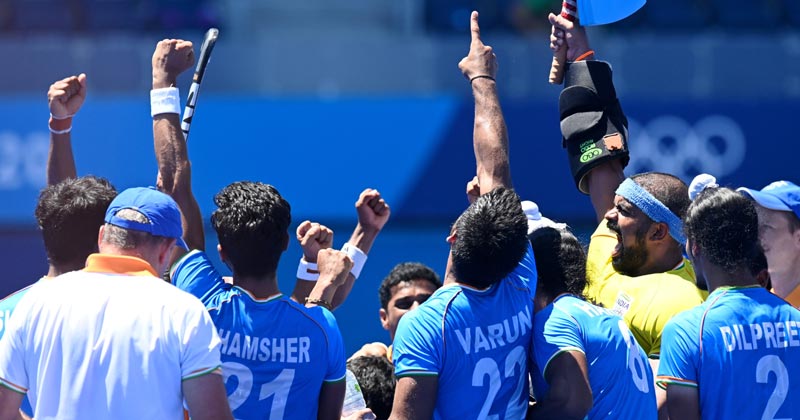 Indian men's Hockey team Bronze tokyo olympics 2020