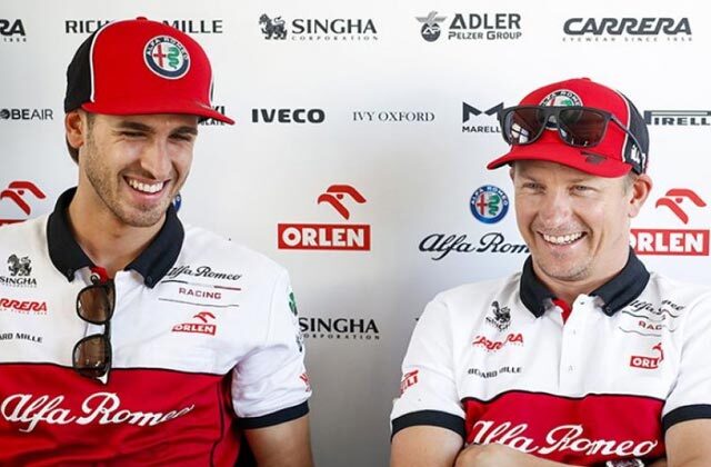 antonio giovinazzi kimi raikkonen