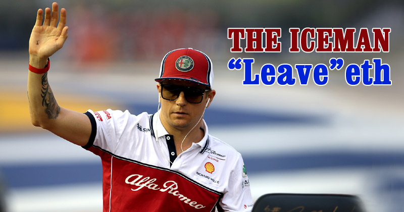 Kimi Raikkonen retires