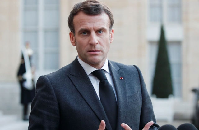 Macron on Algeria news