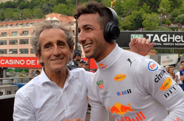 Daniel Ricciardo and Prost