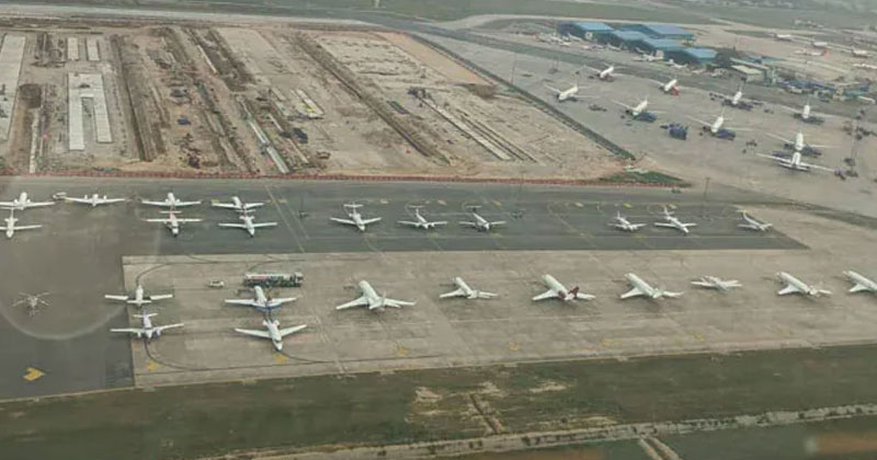 Delhi airport zero carbon emission airport