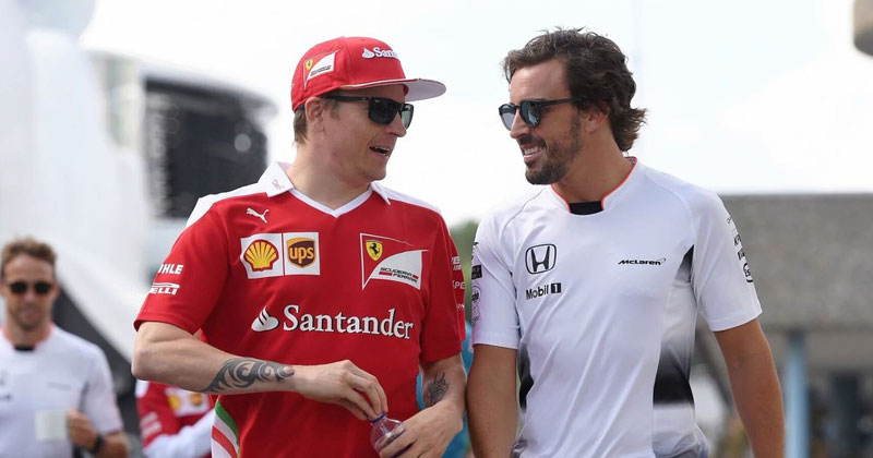 Fernando Alonso Kimi Raikkonen