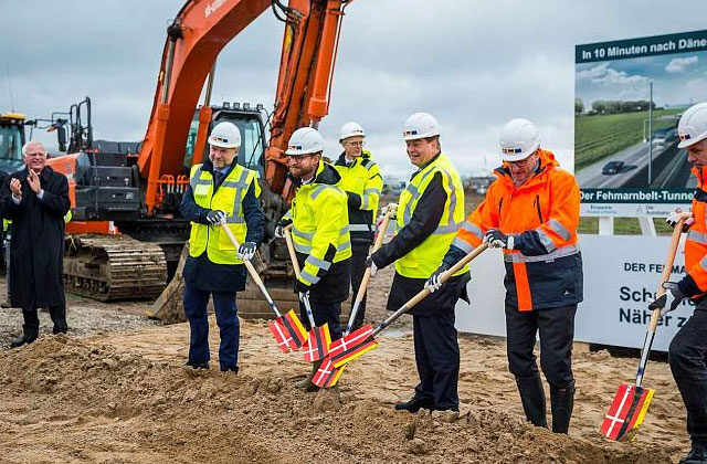 Germany to Denmark road and rail tunnel