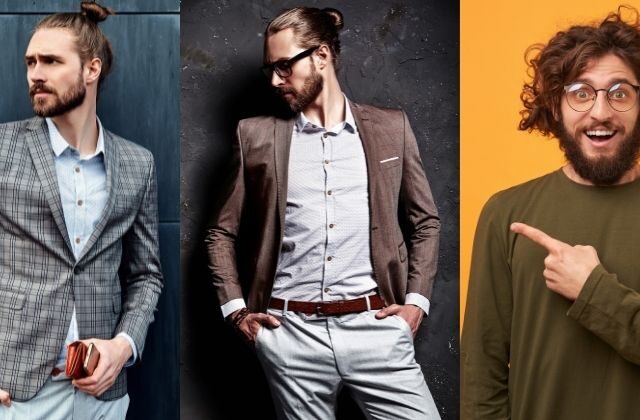 How to style long hair for men