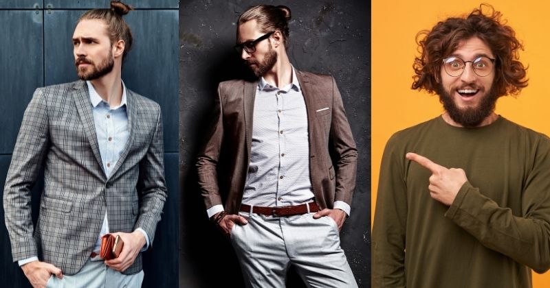 How to style long hair for men