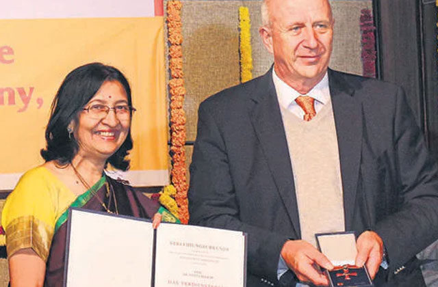 Professor Savita Kelkar Wins Germany's Order Of Merit