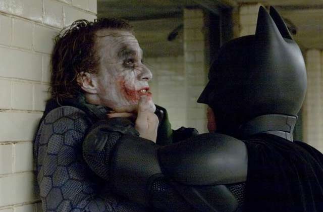 the dark knight heath ledger christian bale