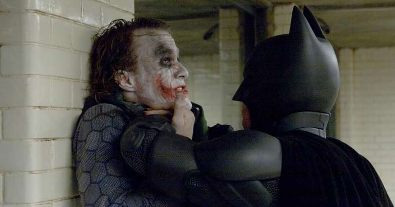 the dark knight heath ledger christian bale