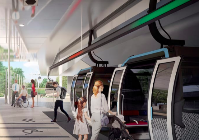 cable car system in Paris