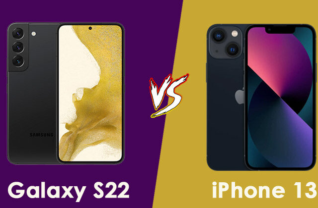 Galaxy S22 vs iPhone 13
