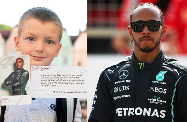 Lewis Hamilton Ukrainian Roman Burko