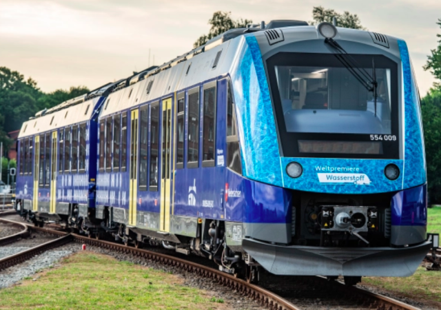 hydrogen-powered train fleet