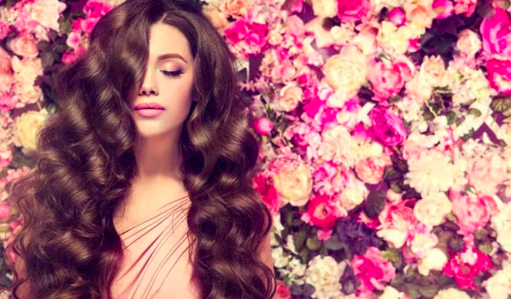 flowers for healthier hair