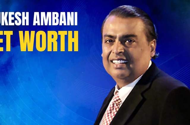 Mukesh Ambani's net worth