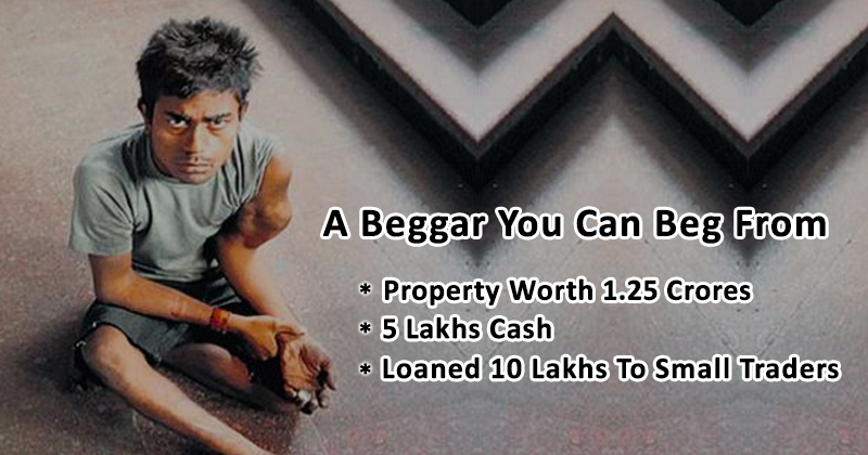 Meet Pappu Kumar, A Beggar Who Owns Property Worth 1.25 Crores.