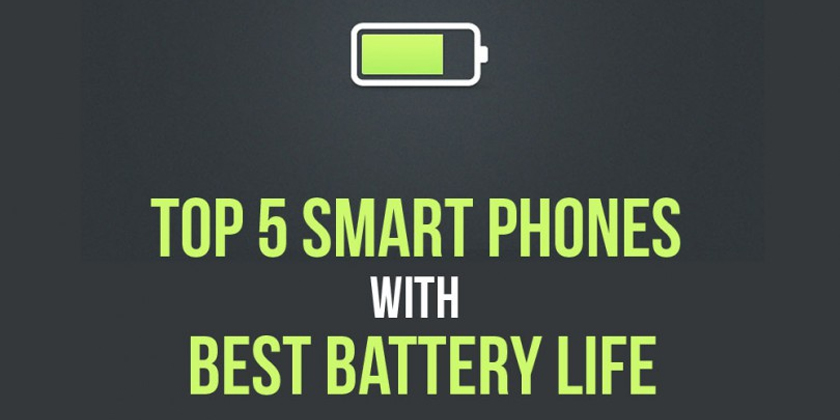 Top 5 Smartphones With The Best Battery Life