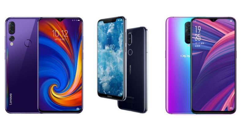 Lenovo Z5s vs Nokia 8.1 vs Oppo R17 Pro: Price and specifications