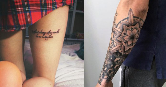 Least Painful Places To Get Tattoo | Top 5 Least Painful places to get