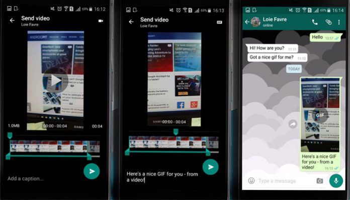 How To Make and Send GIFs on WhatsApp | Whatsapp GIFs Steps